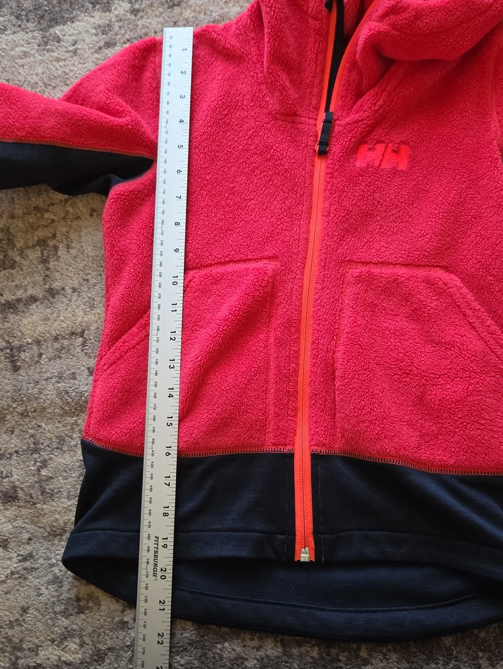 Helly Hansen Pink Fleece Zip Up Hoodie Kids Size 134/9 US 8/10